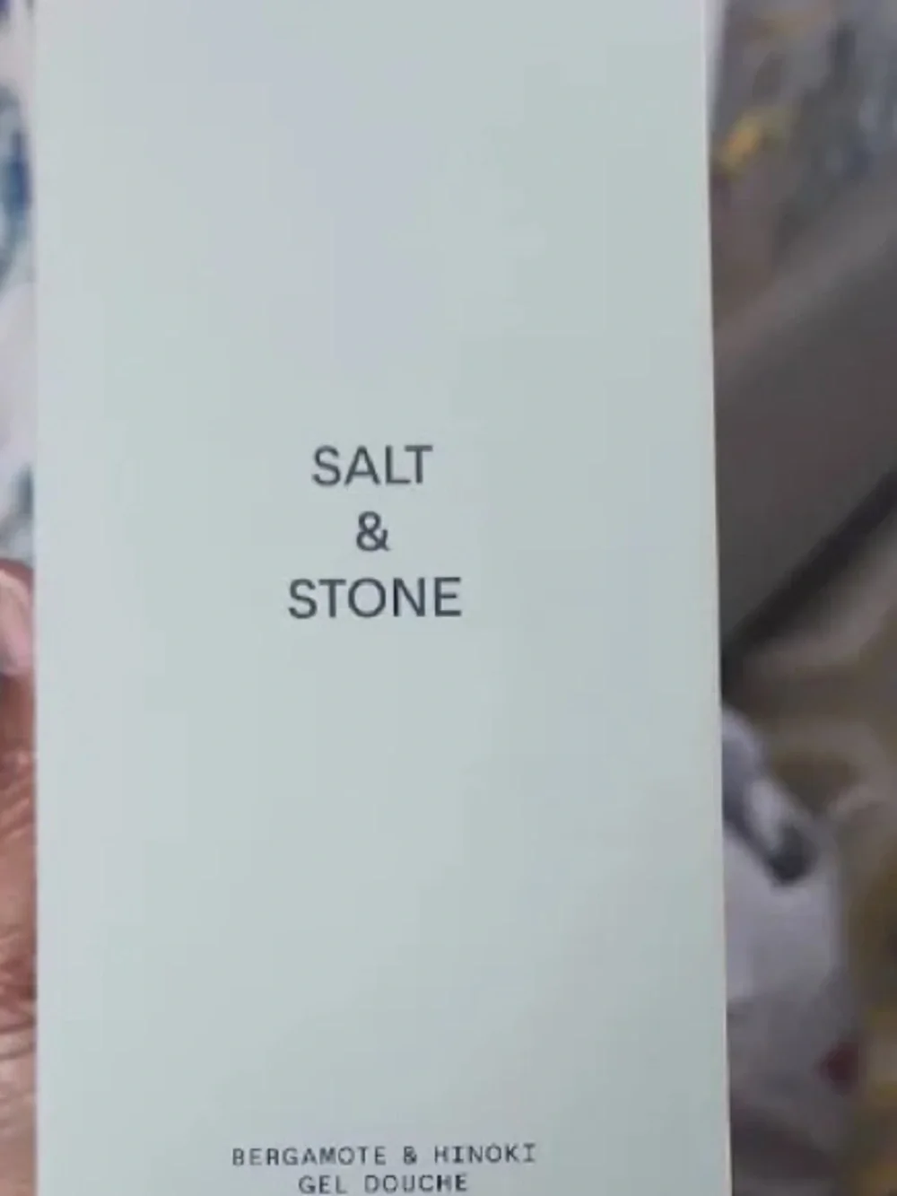 Salt & Stone Bergamot & Hinoki Body Wash — White